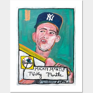 Mickey Mantle Posters and Art